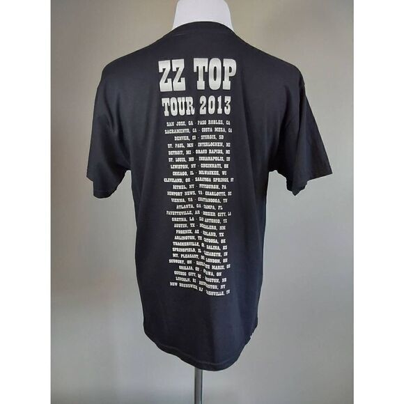 ZZ Top T-Shirt Tour 2013 Sz L - Picture 3 of 5